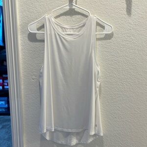 Athleta With Ease Opek Back tank - white, large.